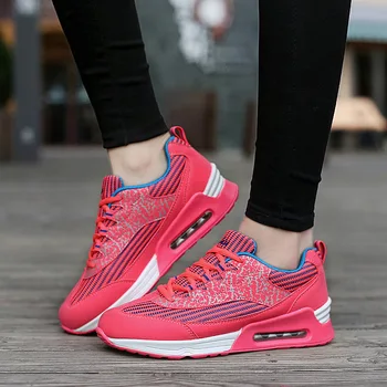 Спортивные кроссовки для бега, женская уличная Дышащая удобная обувь для пары, легкие спортивные кроссовки для женщин, высокое качество